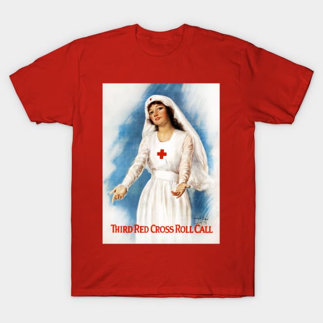USA WW1 Nurse T-Shirt by Donkeh23